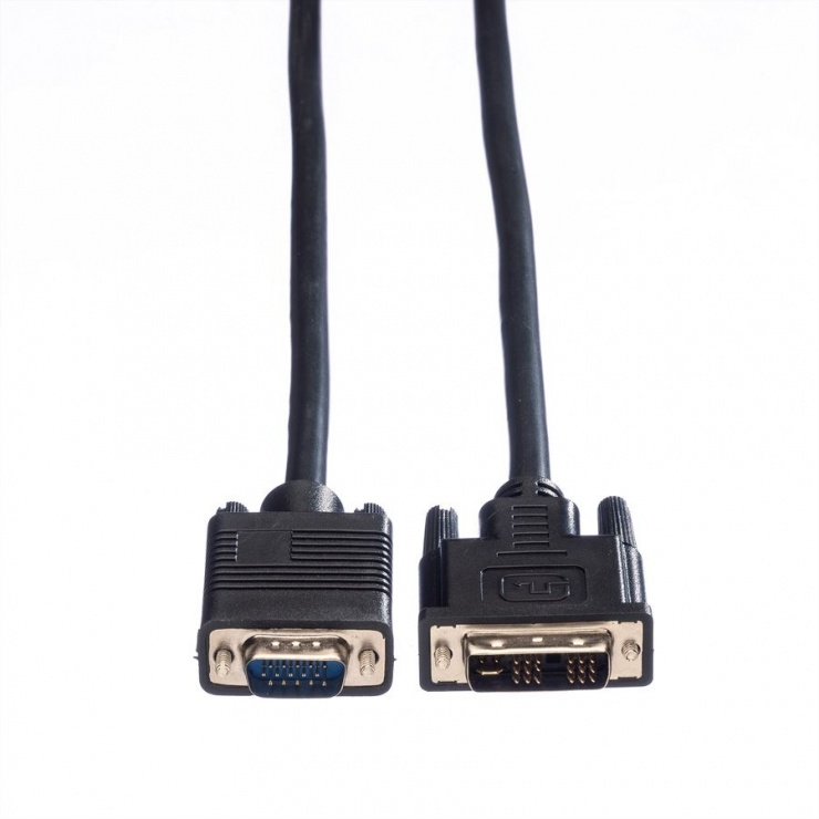 Imagine Cablu VGA la DVI-I T-T 2m, Value 11.99.5420-1