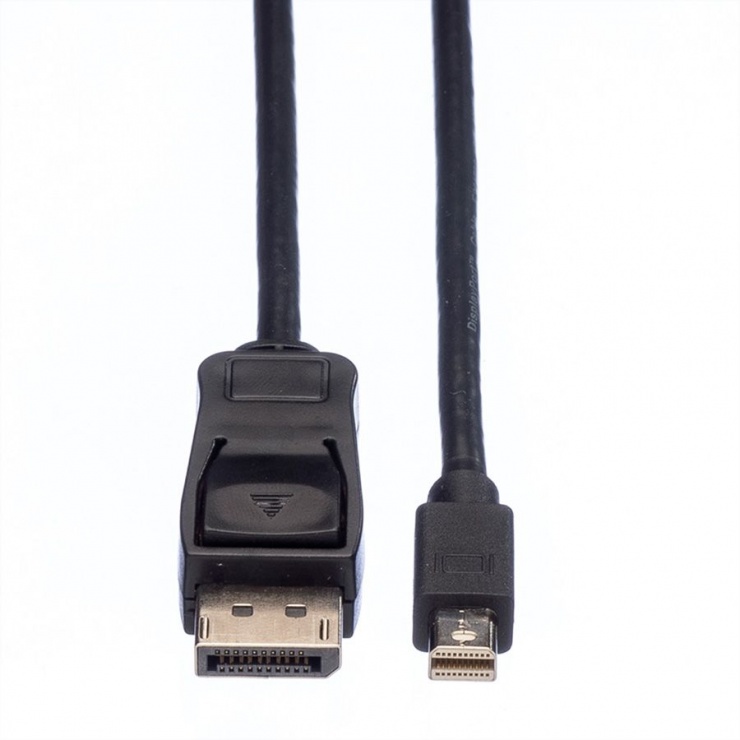 Imagine Cablu Mini Displayport la Displayport T-T 5m Negru, Value 11.99.5637-1