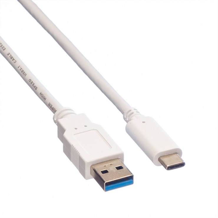 Imagine Cablu USB 3.1 tip A la C T-T 0.5m, Value 11.99.9010