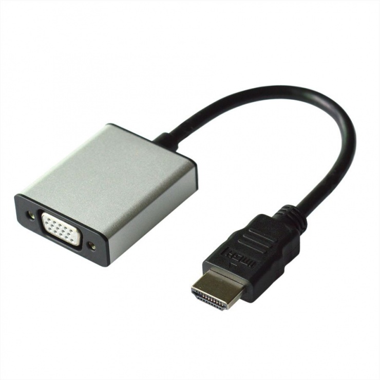 Imagine Adaptor HDMI la VGA cu audio T-M, Value 12.99.3119