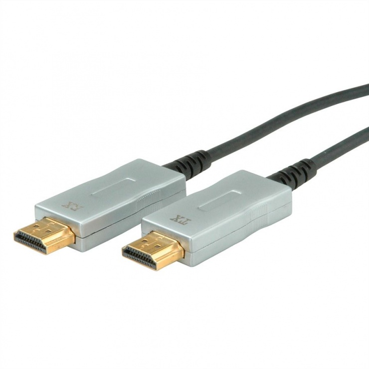 Imagine Cablu UHD HDMI Activ Optical (AOC) 4K@60Hz T-T 50m, Roline 14.01.3482-2