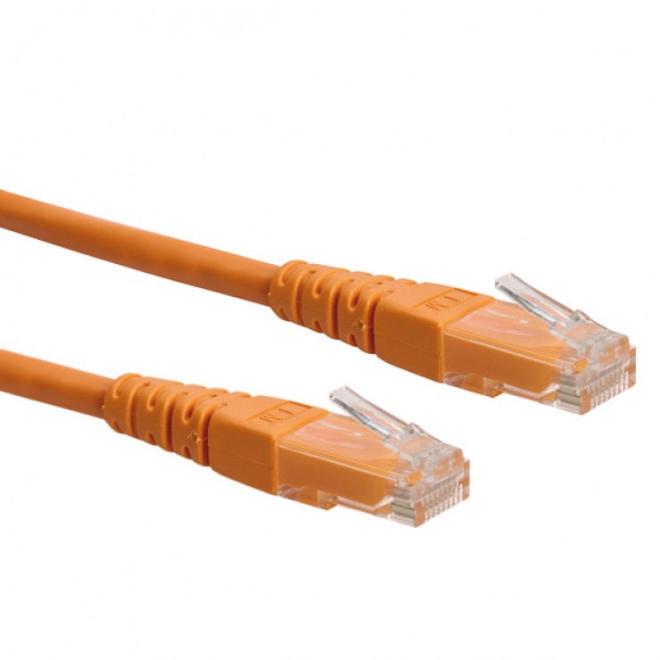 Imagine Cablu retea UTP Cat.6 orange 3m, Roline 21.15.1557