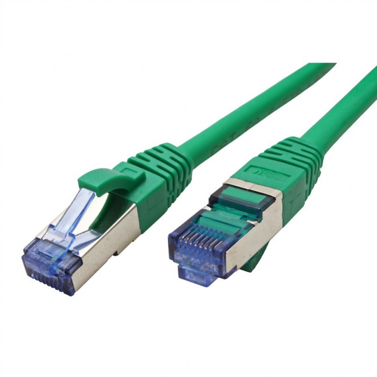 Imagine Cablu retea S-FTP cat 6a verde 10m, Value 21.99.1947