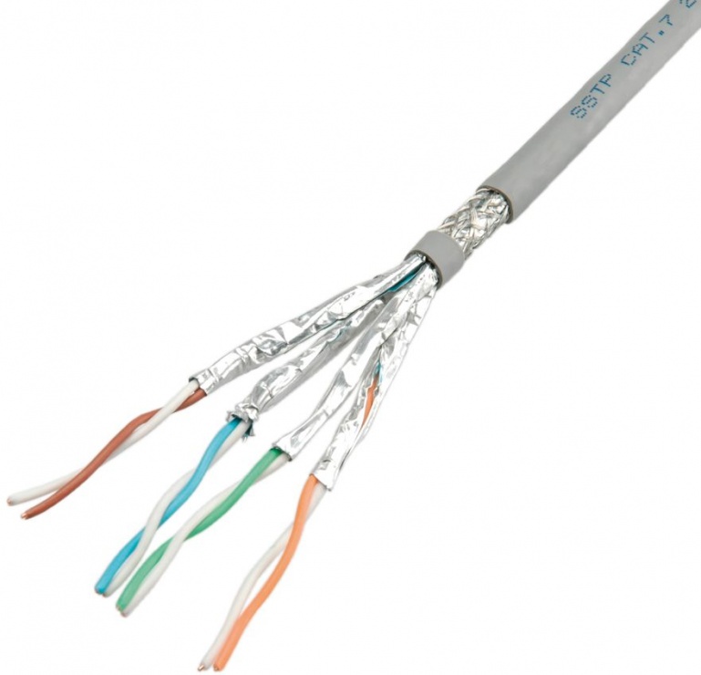 Imagine Cablu de retea S-FTP cat 6A fir solid 300m, Value 21.99.0890