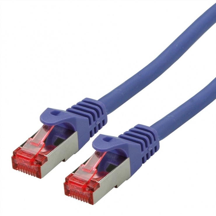 Imagine Cablu de retea SFTP cat 6 Component Level LSOH mov 20m, Roline 21.15.2919