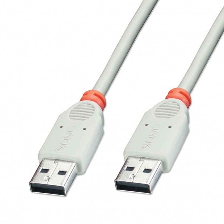 Imagine Cablu USB 2.0 tip A T-T 0.2m, Lindy L41930