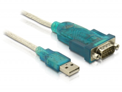 Imagine Adapter USB la Serial RS232 Prolific, Delock 61018