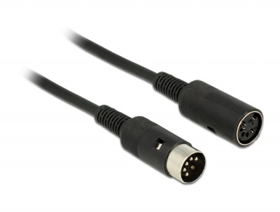 Imagine Cablu prelungitor DIN 5 pini 2.5m T-M, Delock 84749