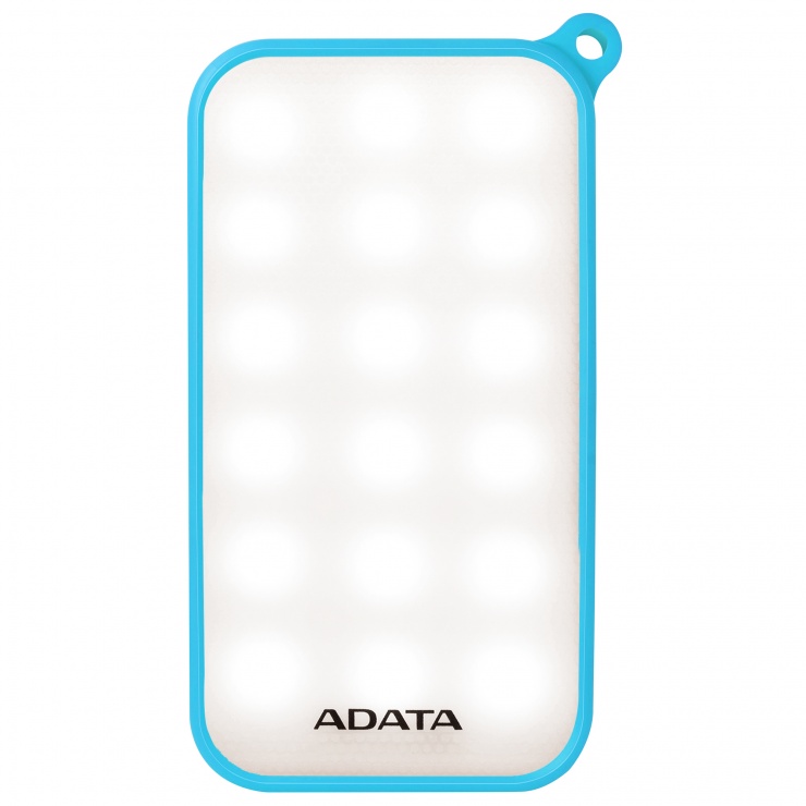 Imagine POWER BANK ADATA D8000L 8.000 mAh, certificare waterproof IP54, Orange