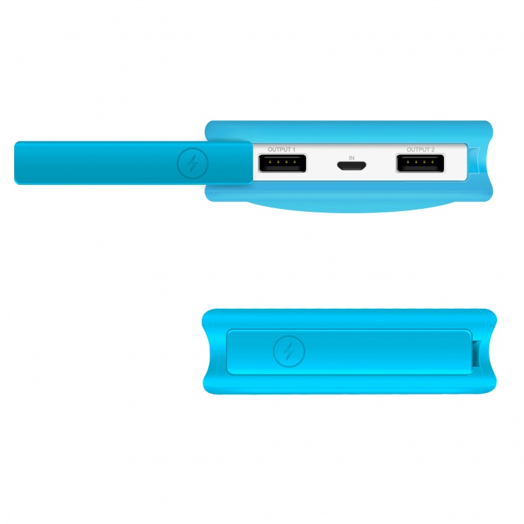 Imagine POWER BANK ADATA D8000L 8.000 mAh, certificare waterproof IP54, Orange