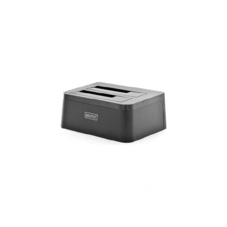 Imagine Docking station USB 3.0 SATA HDD 2.5"+3.5" Functie de clona, Digitus