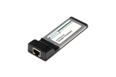 Imagine Placa Expresscard la Ethernet GigaBit, Digitus DN-10141