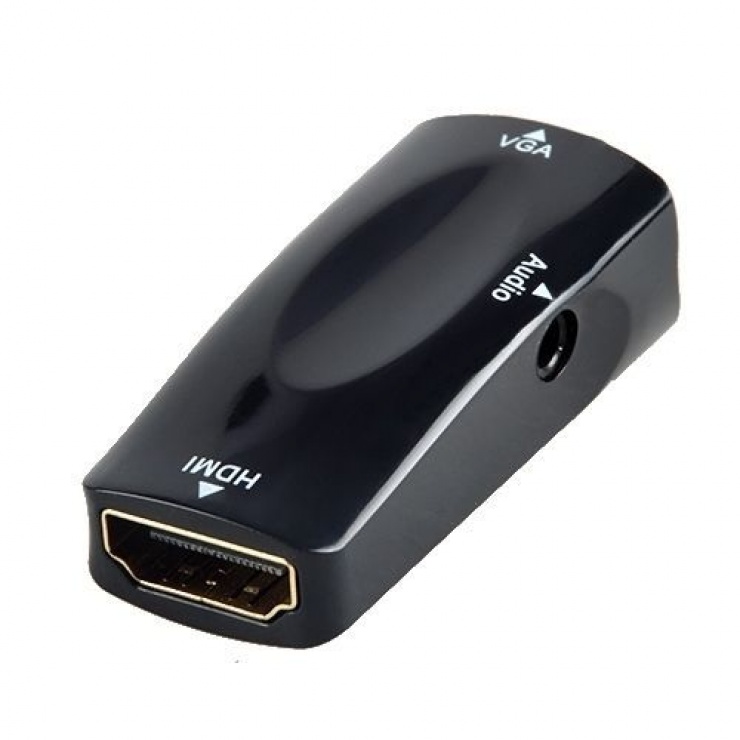 Imagine Adaptor HDMI la VGA M-M cu audio, KHCON-40
