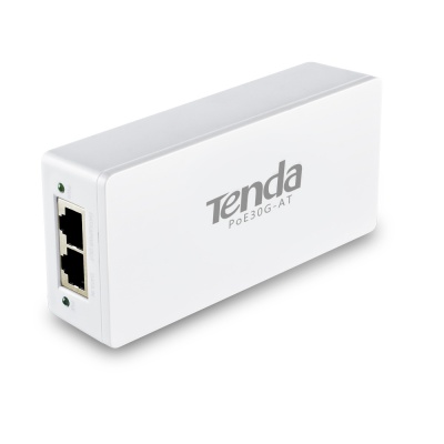 Imagine PoE (Power Over Ethernet) Injector, TENDA PoE30G-AT