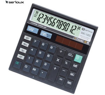 Imagine Calculator Serioux 12digit, SDC-12CC