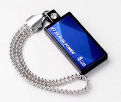 Imagine Silicon Power USB flash drive Touch 810 blue 4GB