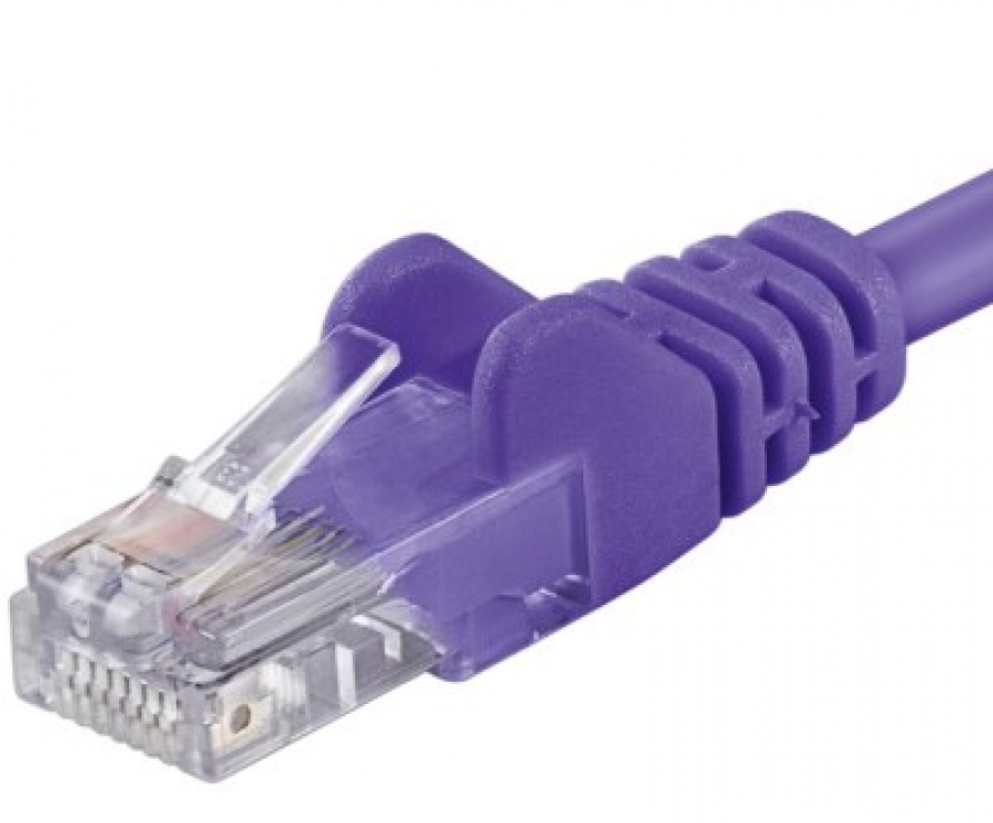 Imagine Cablu de retea UTP cat.6 0.25m violet, SP6UTP002V