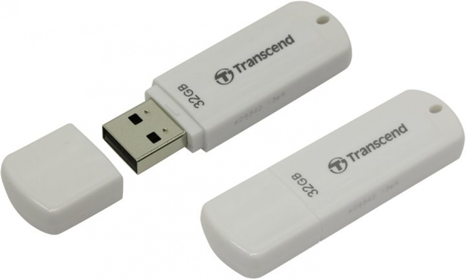 Imagine Stick USB 2.0 32GB TRANSCEND JetFlash 370 White
