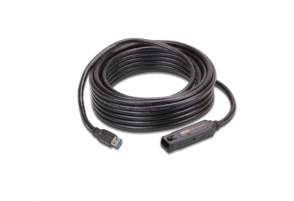 Imagine Cablu prelungitor USB 3.1 Gen1 10m T-M, ATEN UE3310-1