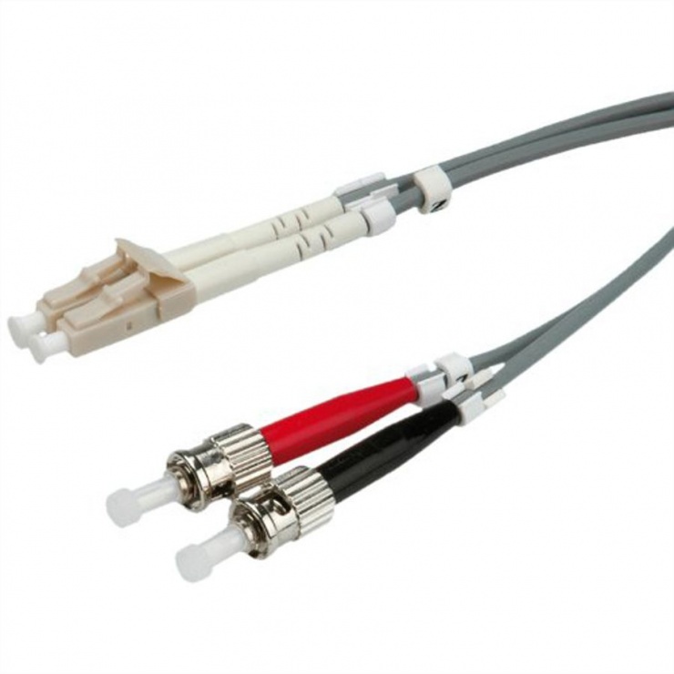 Imagine Cablu fibra optica LC-ST duplex multimode 2m, Value 21.99.9952