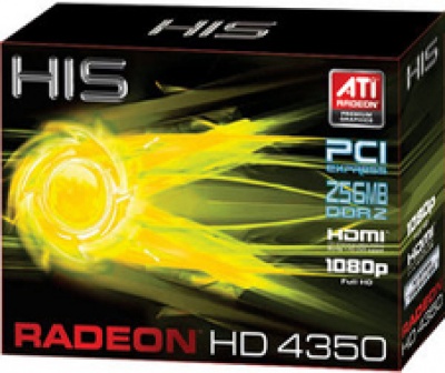 Imagine Placa video HIS ATI HD4350, H435F256P