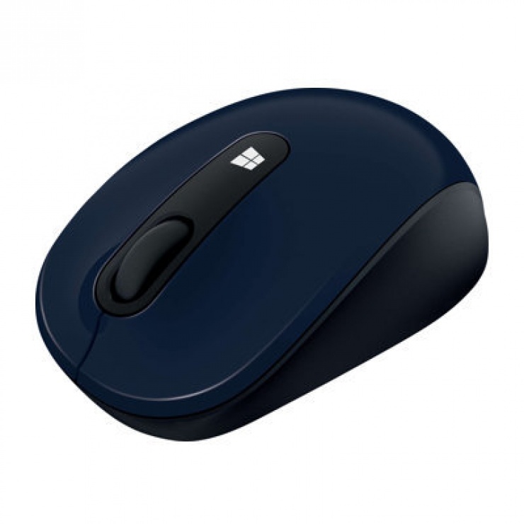 Imagine Mouse Wireless BlueTrack Sculpt Mobile albastru, Microsoft
