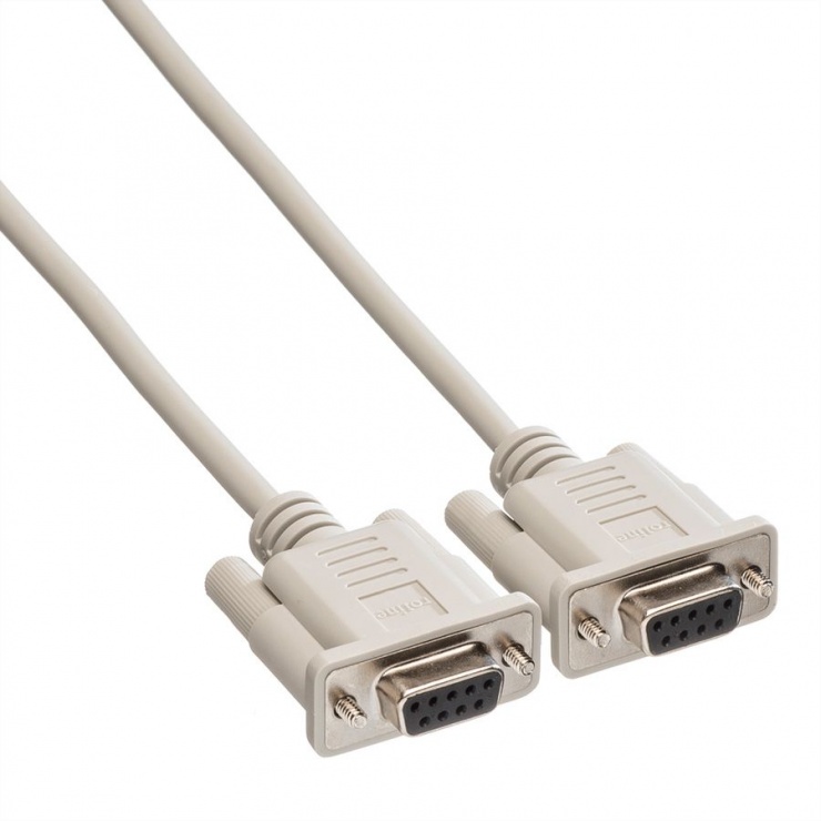 Imagine Cablu Serial RS232 DB9 M - M 1.8m, Roline 11.01.5918-2