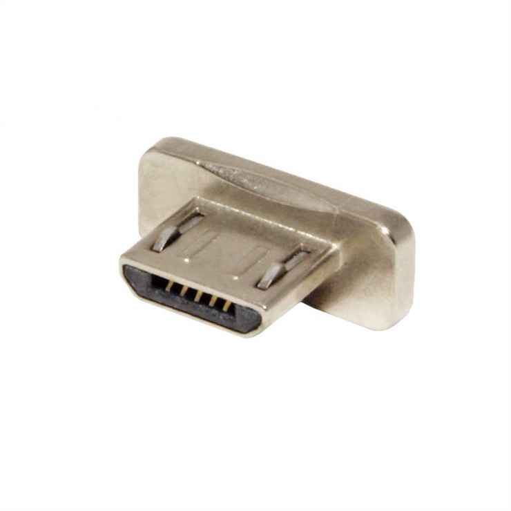Imagine Conector magnetic micro USB-B 3 buc pentru 11.02.8312, Roline 11.02.8313-2