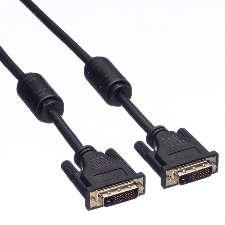 Imagine Cablu DVI-D Dual Link 24+1pini T-T 20m, Roline 11.04.5599