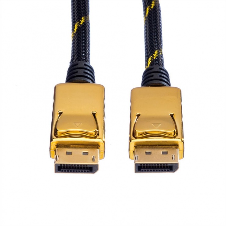 Imagine Cablu Displayport GOLD 4K v1.2 T-T 10m, Roline 11.04.5649-1