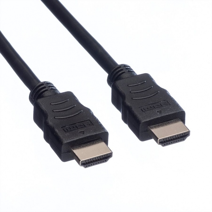 Imagine Cablu HDMI cu Ethernet T-T v1.4 negru 1.5m, Value 11.99.5531-2