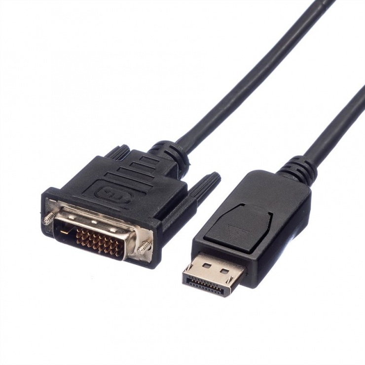 Imagine Cablu Displayport la DVI LSOH T-T 1m, Value 11.99.5614