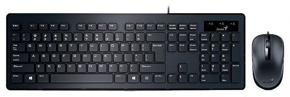 Imagine Kit tastatura si mouse USB SLIMSTAR C130, Genius