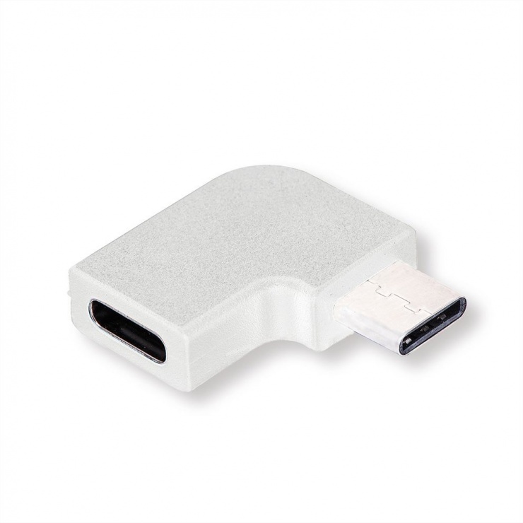 Imagine Adaptor USB 3.1 tip C T-M unghi 90 grade, Roline 12.03.2996