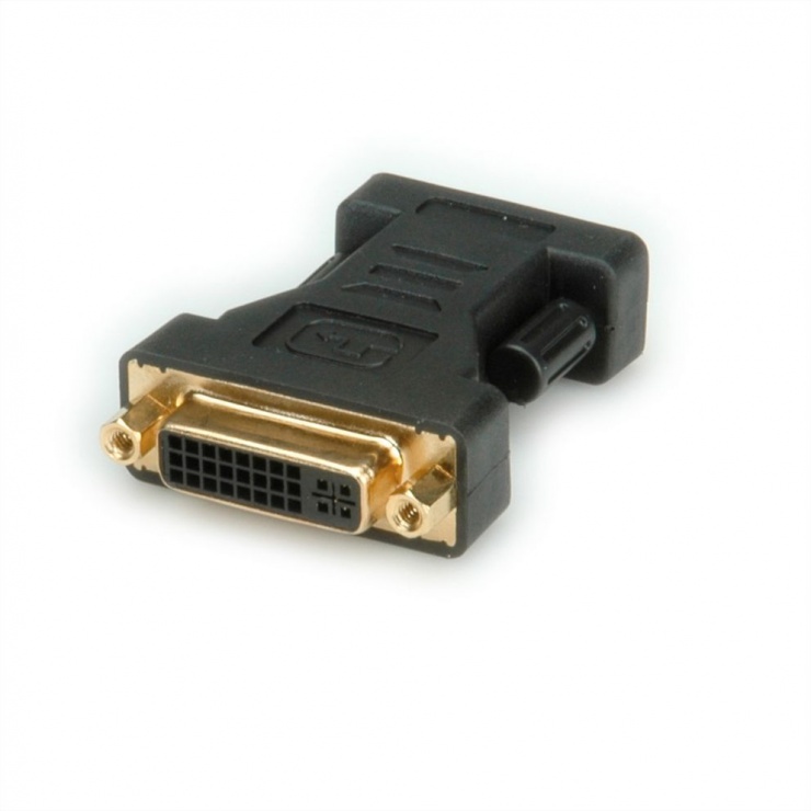 Imagine Adaptor VGA la DVI-I Dual Link 24+5pini la VGA T-M, Roline 12.03.3110-1