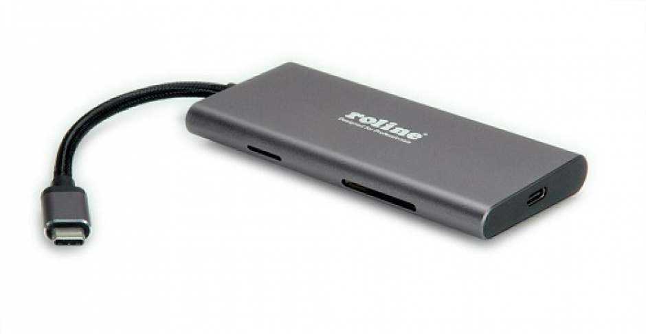 Imagine Docking Station USB-C la 4K HDMI, Roline 12.02.1115-1