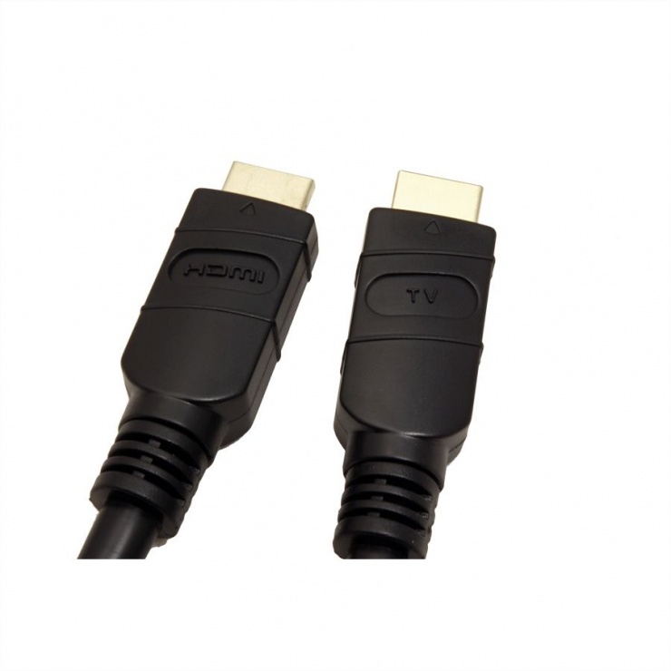 Imagine Cablu HDMI activ UHD 4K2K T-T 25m Negru, Value 14.99.3454-2