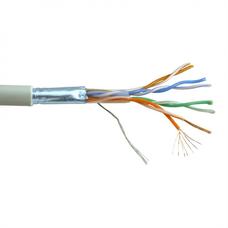 Imagine Cablu retea FTP Cat.5e, AWG26, 300m, Roline 21.15.0121-1