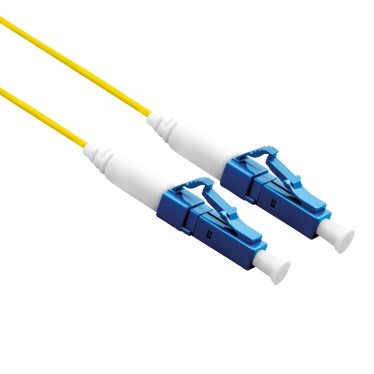 Imagine Cablu Jumper fibra optica LC-LC OS2 UPC Simplex LSOH 2m, Roline 21.15.8842