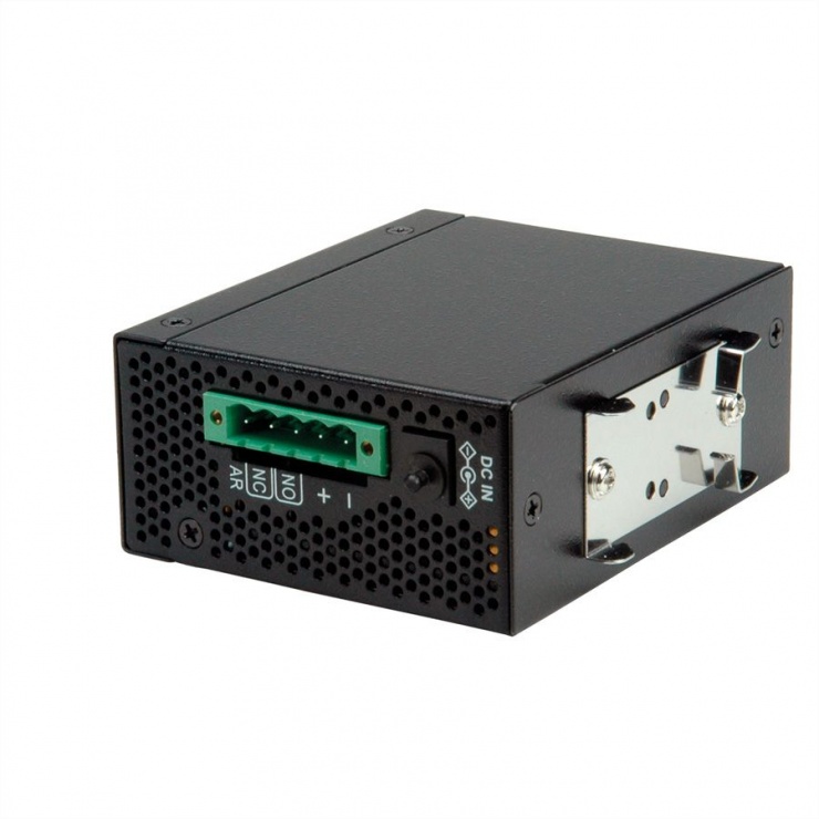 Imagine Convertor industrial Ethernet/SFP Slot la serial RS232, Roline 21.13.1138-1