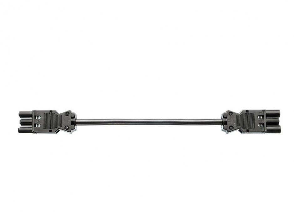 Imagine Cablu prelungitor GST18-3 pini T-M 3m negru Halogen Free, Bachmann 375.083