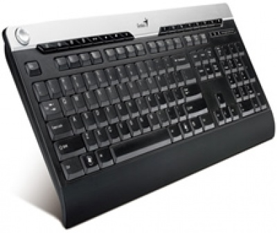 Imagine Tastatura Genius USB SlimStar 320 Multimedia Black