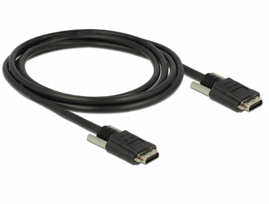 Imagine Cablu Camera Link SDR la SDR PoCL 2m negru, Delock 85648