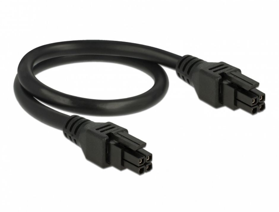 Imagine Cablu Micro Fit 3.0 4 pini T-T 30cm, Delock 85373 -1