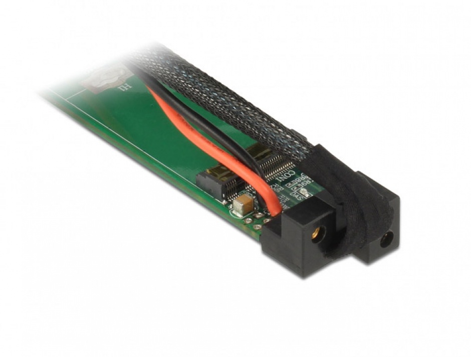 Imagine Convertor SFF-8643 la 1 x M.2 NVMe Key M + cablu 1m, Delock 63342-1