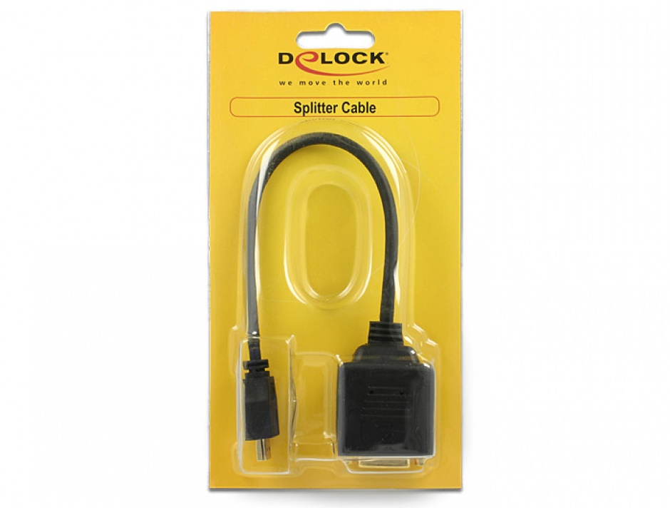 Imagine Cablu spliter HDMI la DVI/HDMI T-M, Delock 65054