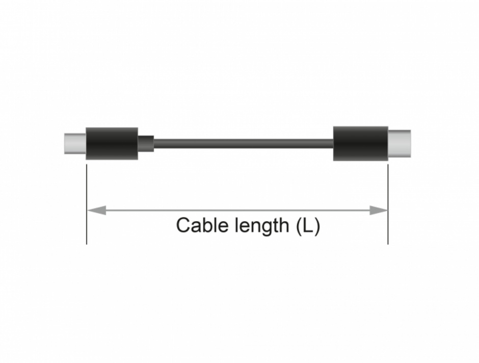 Imagine Cablu stereo jack 3.5mm 4 pini (pentru smartphone cu husa) unghi Mov T-T 5m, Delock 85620-3