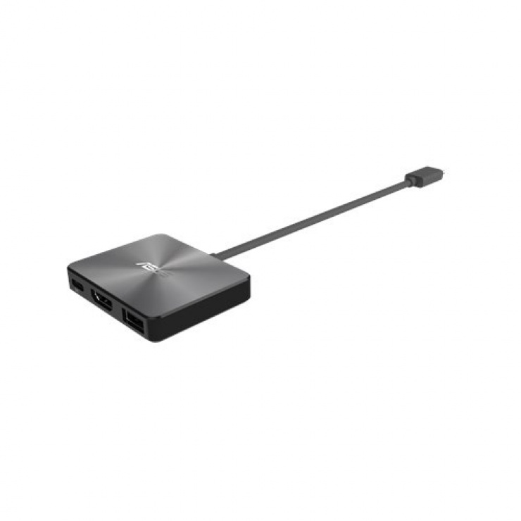 Imagine Docking station USB-C la 1 x HDMI, 1 x USB-A, 1 x USB-C, Asus 90NB0000-P00160