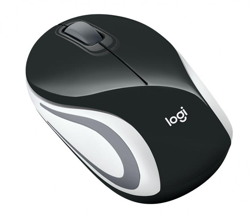 Imagine Mouse wireless M187 Alb/Negru, Logitech-2