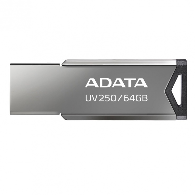 Imagine Stick USB 2.0 64GB Aliaj Silver, ADATA